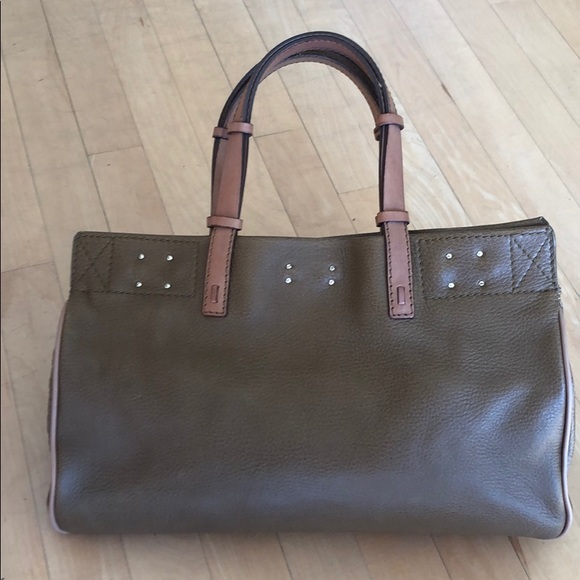 VBH beige leather satchel bag! Authentic! - Picture 3 of 8